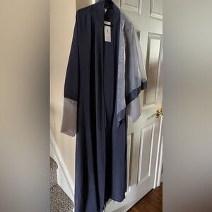 Elegant Navy Blue Abaya veiled collection Newyork